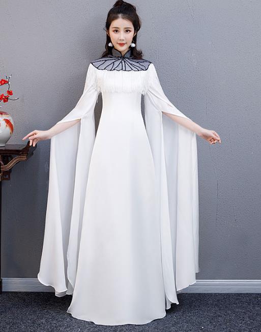 China Catwalks Clothing Stage Performance Full Dress Woman Chorus Costume