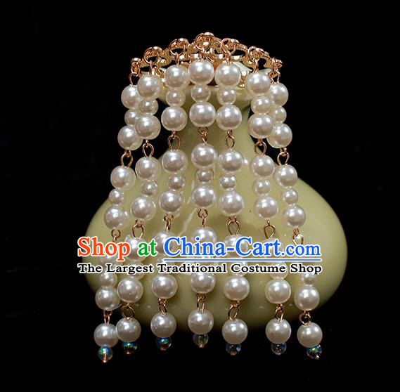 Chinese Traditional Hanfu Tassel Hair Stick Ancient Princess Scale Hairpin