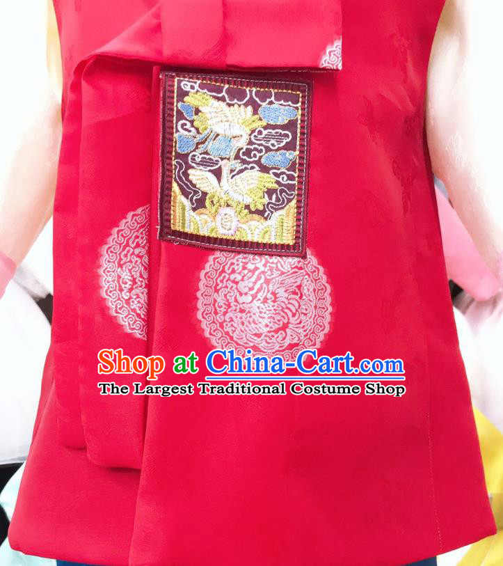 Korean Traditional Stage Performance Hanbok Clothing Children Boy Garment Costume Prince Outfits