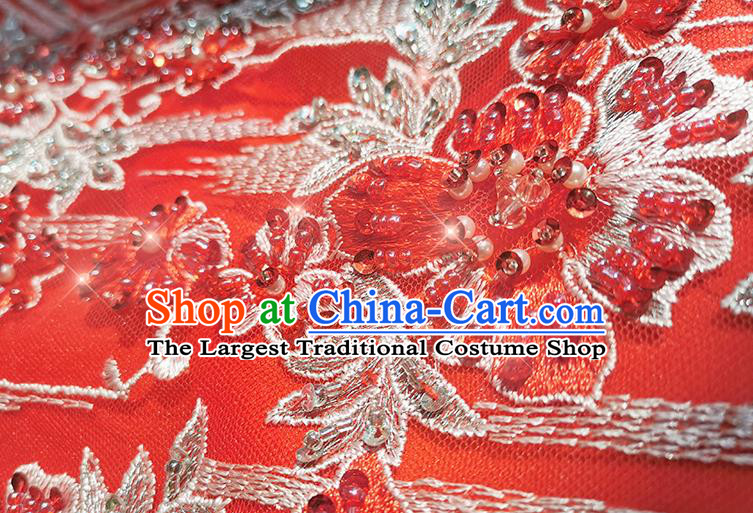 China Wedding Red Xiuhe Suits Classical Bride Costumes Traditional Toast Embroidered Slim Dress