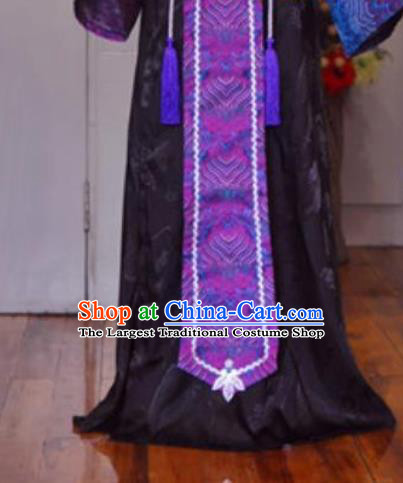 Chinese Jin Dynasty King Garment Costumes Ancient Monarch Hanfu Clothing Drama Cosplay Prince Black Apparels
