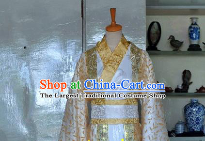 Chinese Drama Cosplay Crown Prince Apparels Han Dynasty Scholar Garment Costumes Ancient Nobility Childe Hanfu Clothing