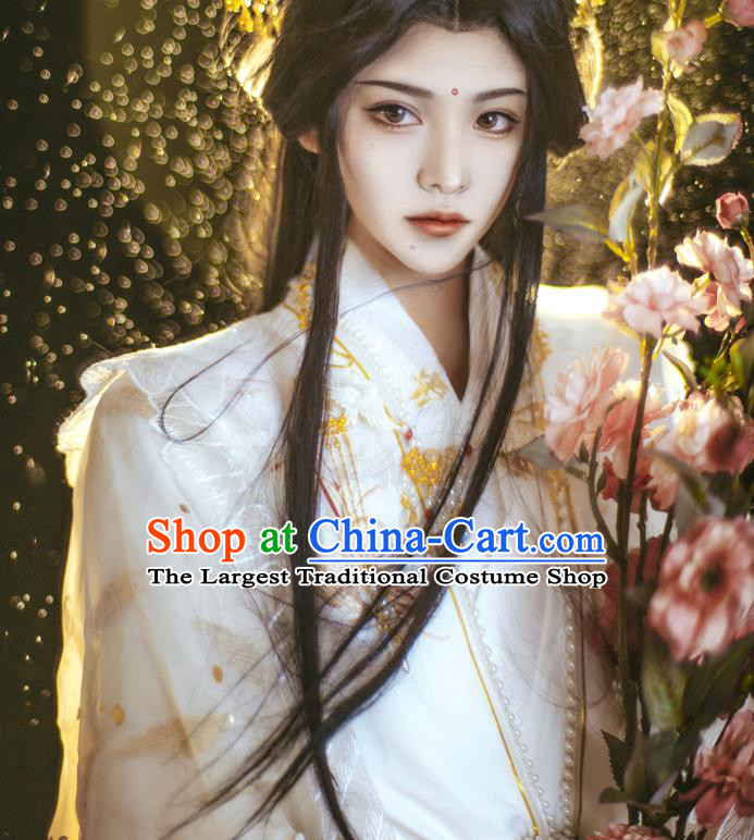 Chinese Ancient Crown Prince Xie Lian Clothing Cosplay Royal Highness Apparels Jin Dynasty Childe Garment Costumes