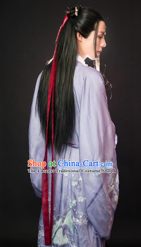 China Traditional Tang Dynasty Childe Historical Clothing Ancient Prince Embroidered Hanfu Robe Garment for Men