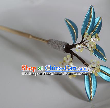 China Traditional Hanfu Hair Accessories Ancient Princess Fragrans Hairpin Ming Dynasty Palace Lady Hair Stick