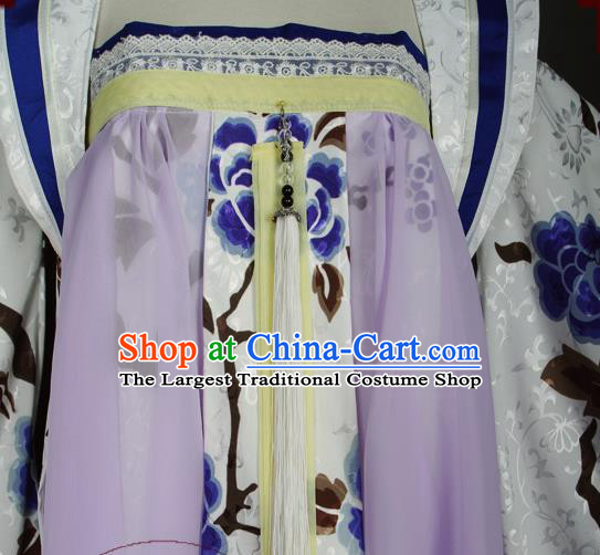 China Cosplay Court Woman Clothing Ancient Queen Garments Traditional Tang Dynasty Empress Hanfu Dress