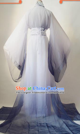 Chinese Ancient Scholar Garment Costumes Cosplay Swordsman Mei Nianqing Hanfu Clothing Traditional Song Dynasty Childe Apparels
