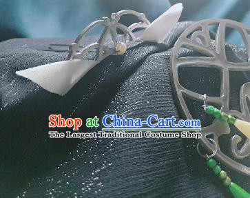 China Traditional Song Dynasty Taoist Nun Hair Crown Heaven Official Blessing Ancient Cosplay Swordswoman Headdress