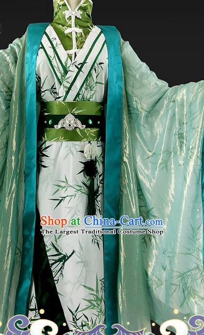 Chinese Cosplay Nobility Childe Clothing Traditional Han Dynasty Prince Apparels Ancient Young Swordsman Garment Costumes