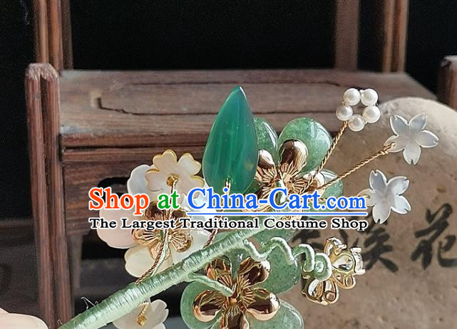 China Traditional Hanfu Tassel Hairpin Handmade Ancient Princess Hair Accessories Song Dynasty Young Lady Hair Stick