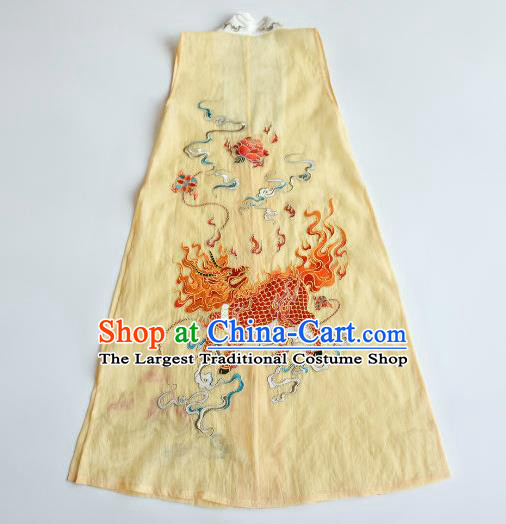 China Ming Dynasty Royal Countess Historical Clothing Traditional Hanfu Garments Ancient Noble Woman Embroidered Hanfu Dress