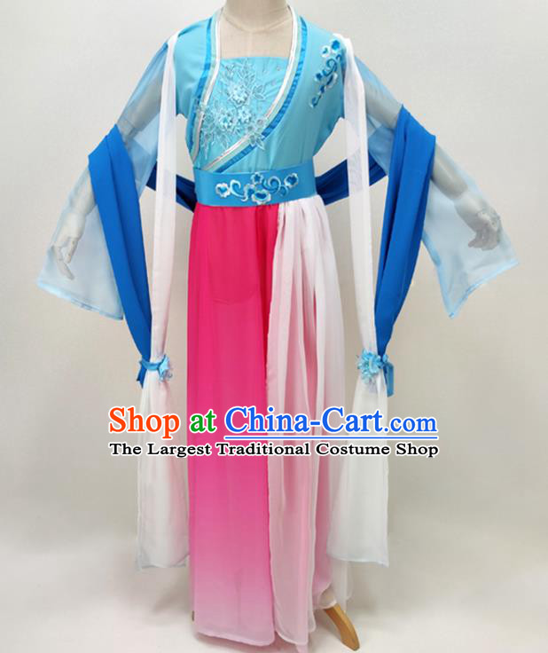 Chinese Shaoxing Opera Fairy Princess Garment Beijing Opera Actress Clothing Traditional Peking Opera Hua Tan Dress
