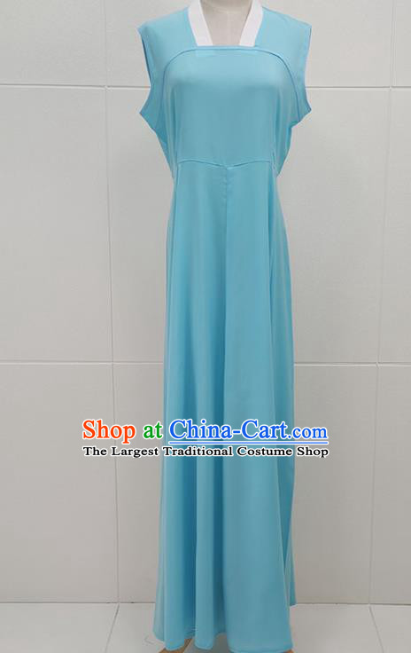 Chinese Beijing Opera Diva Clothing Traditional Shaoxing Opera Young Beauty Water Sleeve Dress Garments