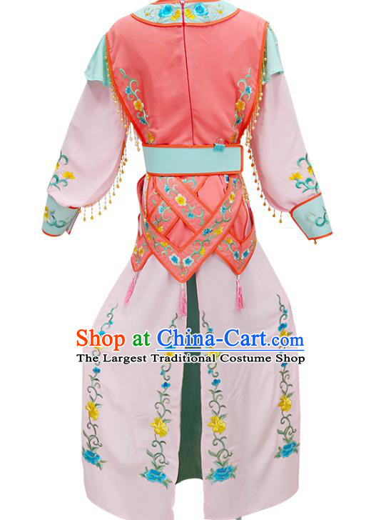 Chinese Peking Opera Hua Tan Dress Traditional Shaoxing Opera Fairy Garment Beijing Opera Young Beauty Clothing