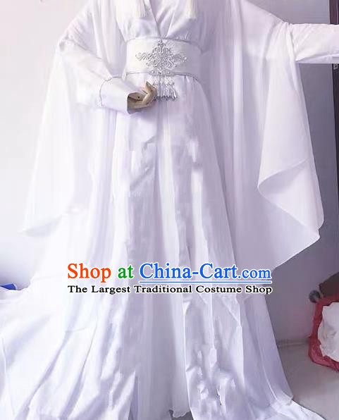 Chinese Ancient Noble Childe Hanfu Clothing Traditional Drama Cosplay Swordsman Xie Lian Garment Costume