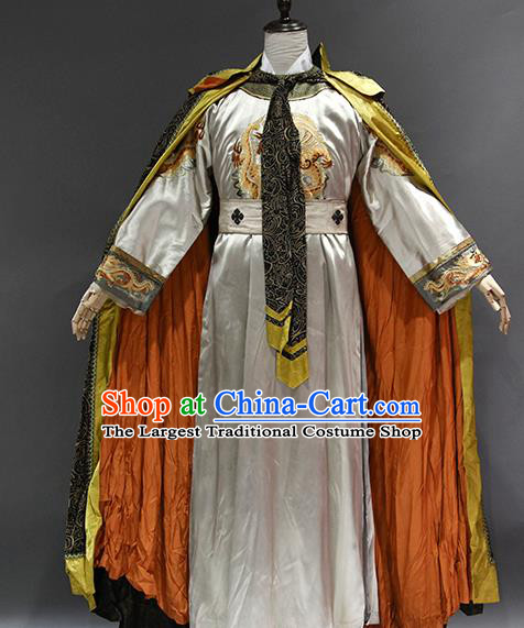 Chinese Drama Cosplay Li Shimin Garment Costume Tang Dynasty Emperor Apparels Ancient Monarch Clothing