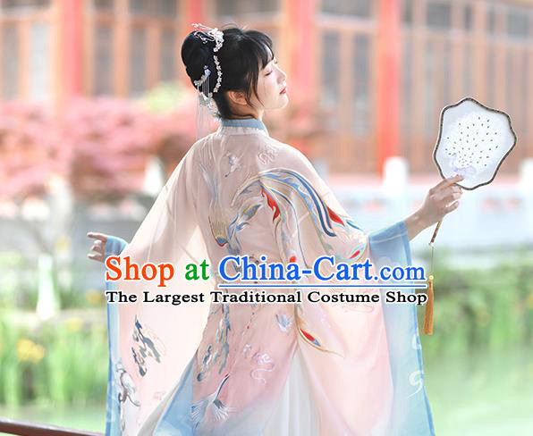 China Ming Dynasty Princess Clothing Ancient Noble Woman Hanfu Dress Traditional Court Lady Historical Garments