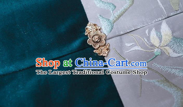 China Traditional Ming Dynasty Royal Prince Embroidered Hanfu Garments Ancient Noble Childe Historical Clothing for Men