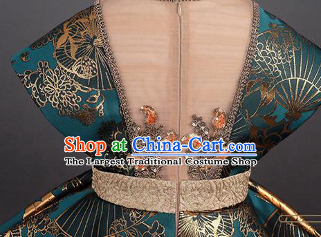 Professional Girl Birthday Garment Costume Stage Show Clothing Princess Fashion Children Catwalks Full Dress