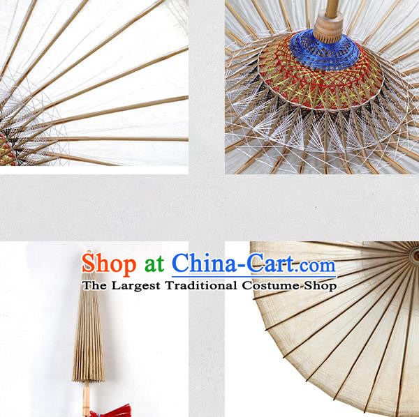 China Woman Paper Umbrella Handmade Oil Paper Umbrella Traditional Drama Umbrellas Classical Dance Umbrella