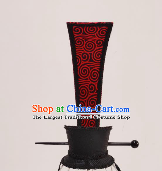 Handmade Chinese Qin Dynasty Official Hair Crown Ancient Prince Headwear Drama Traditional Hanfu Hair Accessories