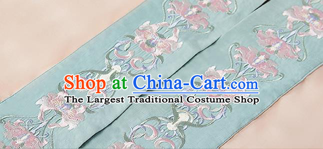 China Traditional Hanfu Apparels Song Dynasty Young Woman Hanfu Dress Ancient Country Lady Historical Garment Clothing