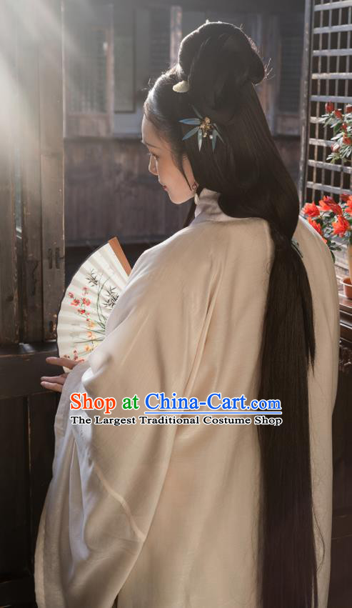 China Ming Dynasty Noble Countess Historical Clothing Traditional Apparels Ancient Young Mistress Hanfu Dress Costumes for Women