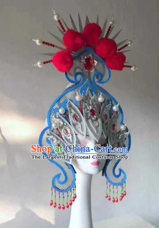 China Stage Performance Hat Opera Diva Hair Accessories Classical Dance Headdress