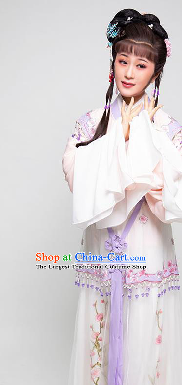 Chinese Ancient Noble Beauty Dress Beijing Opera Hua Tan Garment Costumes Huangmei Opera Diva Clothing