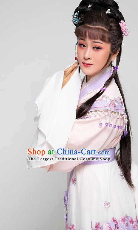 Chinese Ancient Noble Beauty Dress Beijing Opera Hua Tan Garment Costumes Huangmei Opera Diva Clothing
