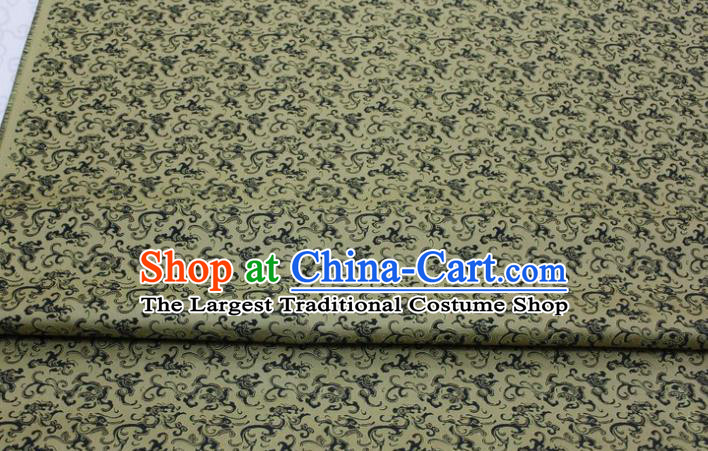 China Jacquard Song Brocade Valance Satin Damask Classical Clouds Pattern Tapestry Traditional Silk Fabric