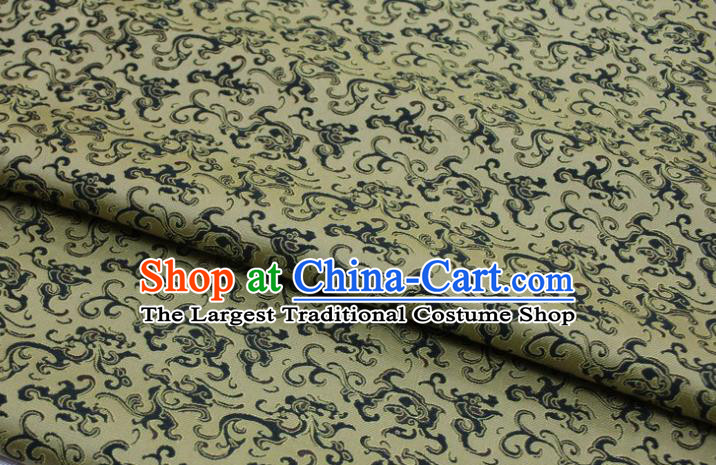 China Jacquard Song Brocade Valance Satin Damask Classical Clouds Pattern Tapestry Traditional Silk Fabric