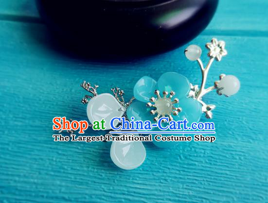 Chinese Ming Dynasty Palace Lady Hairpins Traditional Hanfu Hair Accessories Ancient Princess Argent Hair Crown Full Set