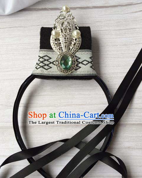 Chinese Ancient Kawaler Hairdo Crown Traditional Ming Dynasty Young Swordsman Hair Accessories