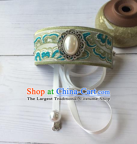Chinese Traditional Ming Dynasty Hair Accessories Ancient Scholar Hairdo Crown Classical Swordsman Headband
