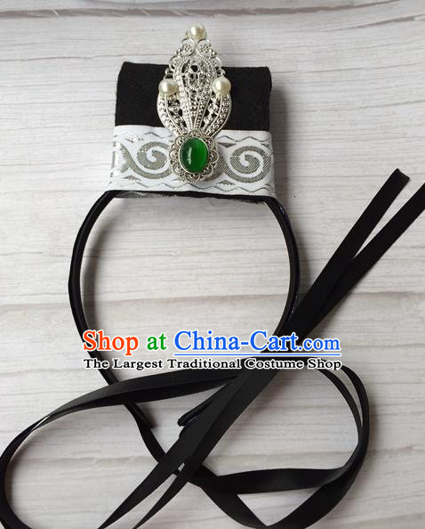 Chinese Traditional Ming Dynasty Scholar Hair Clasp Ancient Chivalrous Expert Swordsman Hairdo Crown
