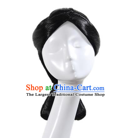 China Drama The Palace Yu Shu Hair Accessories Traditional Qing Dynasty Imperial Consort Hairpieces Ancient Manchu Lady Wigs