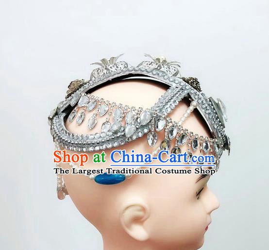 China Modern Dance Headpiece Opening Dance Hair Accessories Female Solo Dance Headdress