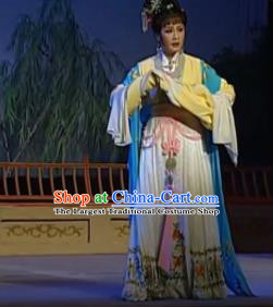 China Ancient Fairy Garment Costumes Huangmei Opera Actress Dress Outfits Traditional Peking Opera Diva Clothing