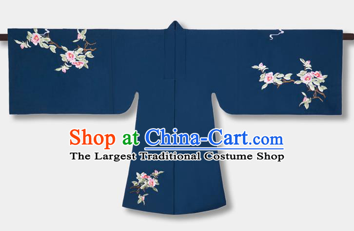 China Ming Dynasty Noble Mistress Garment Costumes Ancient Court Beauty Clothing Traditional Embroidered Hanfu Dresses