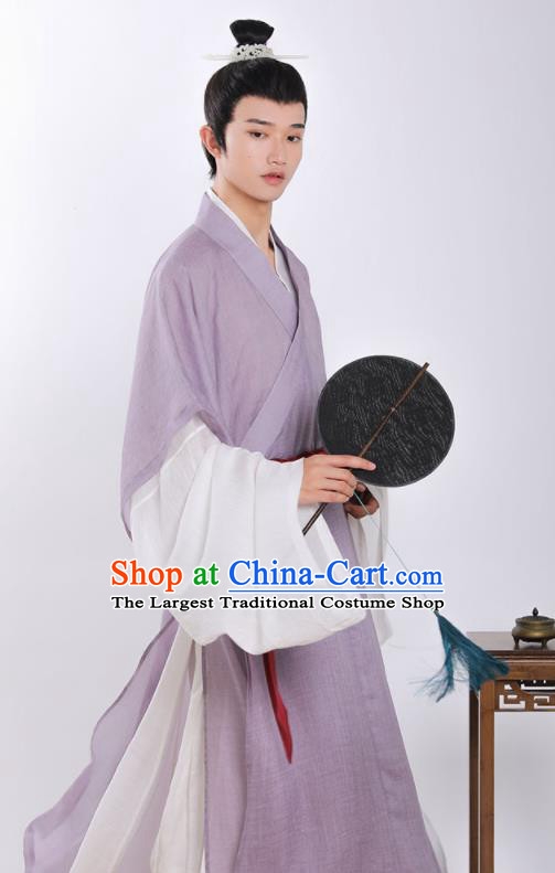 China Ming Dynasty Young Childe Clothing Ancient Scholar Garment Costumes Traditional Hanfu Apparels for Men