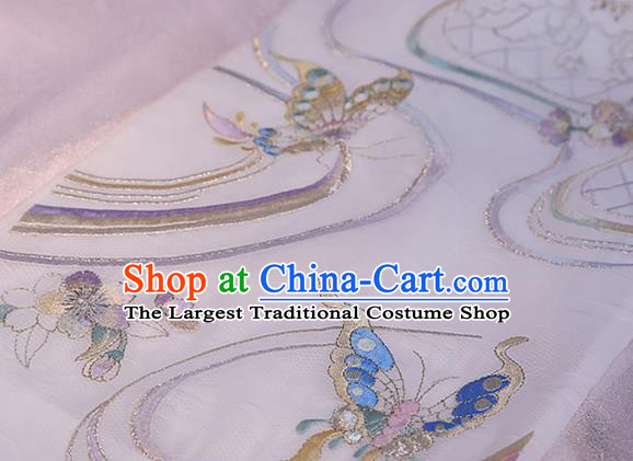 China Ming Dynasty Young Beauty Historical Clothing Ancient Aristocracy Lady Dress Traditional Hanfu Garments