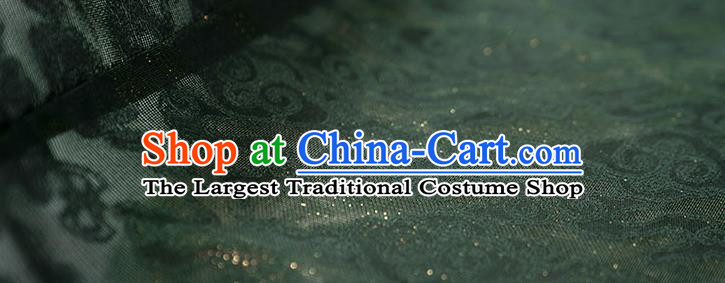 China Traditional Noble Woman Hanfu Garments Ming Dynasty Countess Historical Clothing Ancient Royal Princess Green Dresses