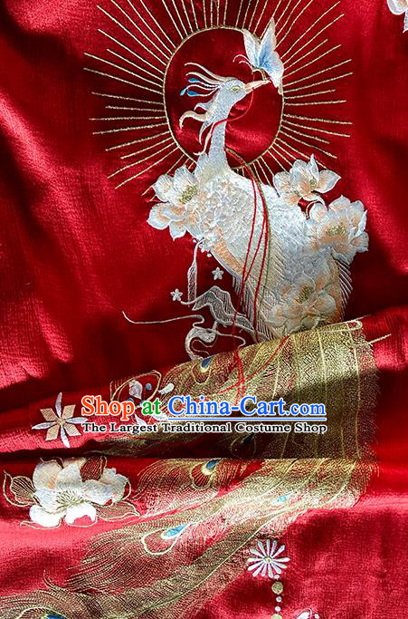 China Traditional Wedding Red Hanfu Dress Song Dynasty Princess Historical Clothing Ancient Nobility Lady Garment Costumes Full Set