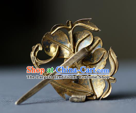 Chinese Traditional Court Hair Accessories Handmade Qing Dynasty Imperial Consort Hair Stick Ancient Empress Silver Hairpin