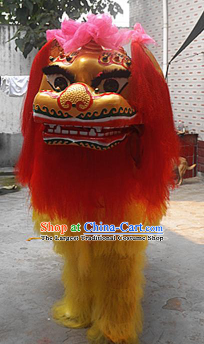 Chinese New Year Performance Props Lion Dance Costumes Folk Dance Accessories South Lion Dancing Competition Clothing Handmade Lion Head