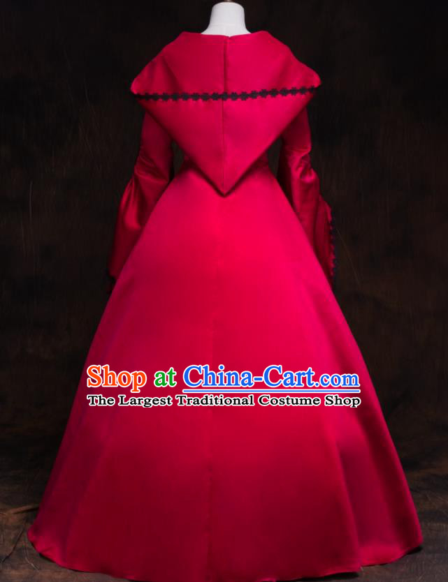 Top Gothic Princess Formal Attire European Drama Performance Clothing Western Renaissance Style Full Dress Halloween Garment Costume