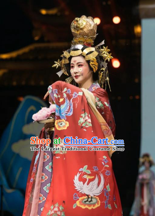 China Tang Dynasty Empress Apparels Traditional Court Woman Replica Garment Costumes Ancient Imperial Concubine Hanfu Dress Clothing