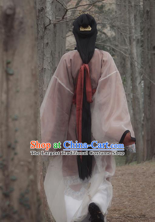 China Traditional Hanfu Dress Attires Ancient Palace Beauty Historical Clothing Han Dynasty Royal Princess Garment Costumes