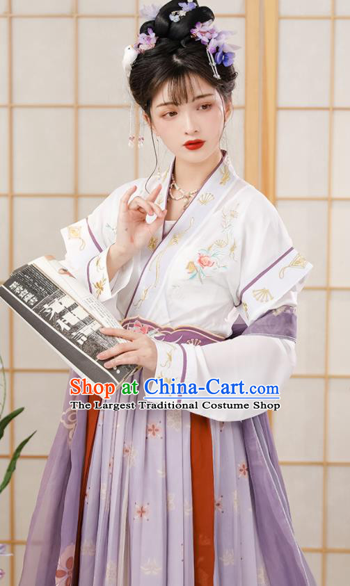 China Tang Dynasty Princess Historical Clothing Traditional Noble Lady Garment Costumes Ancient Fairy Hanfu Dress